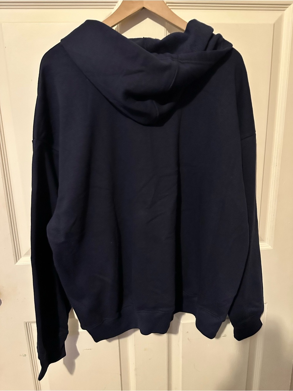 GAP FACTORY | Sweatshirt | GAP Logo Hoodie Sweatshirt | Navy Uniform - Picture 4 of 10